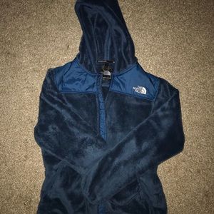 Women’s Fuzzy North Face Jacket